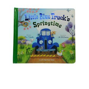 "Little Blue Truck's Springtime" Lift the Flap Children's Book by Alice Schertle